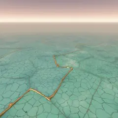 Kintsugi floor