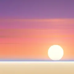 Sunset sky